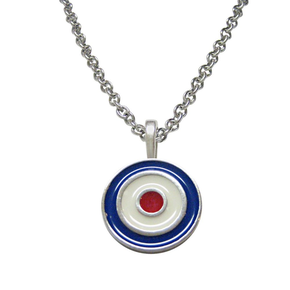 Roundel Design Pendant Necklace